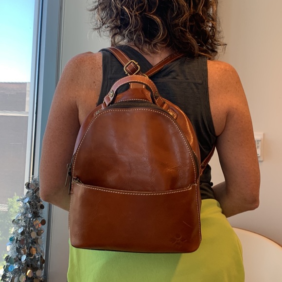Patricia Nash convertible leather backpack - Picture 2 of 16